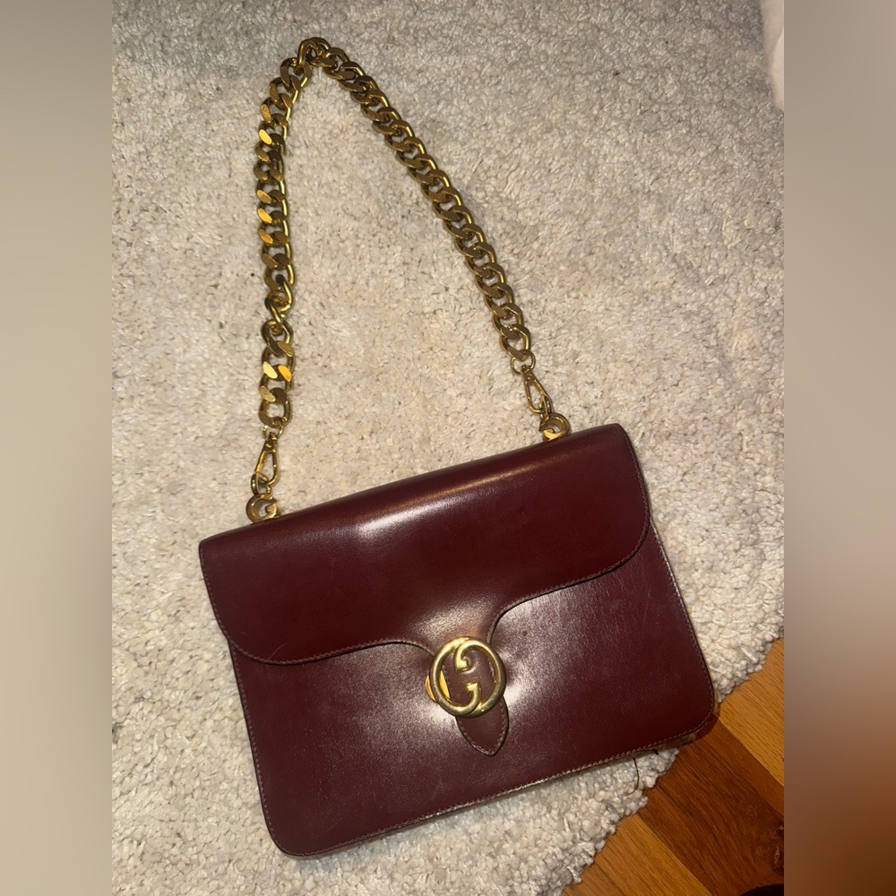 Vintage Interlocking Gucci Handbag - Picture 10 of 13